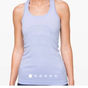 Lululemon Swiftly Tech Racer back Size 10 Caspian Blue